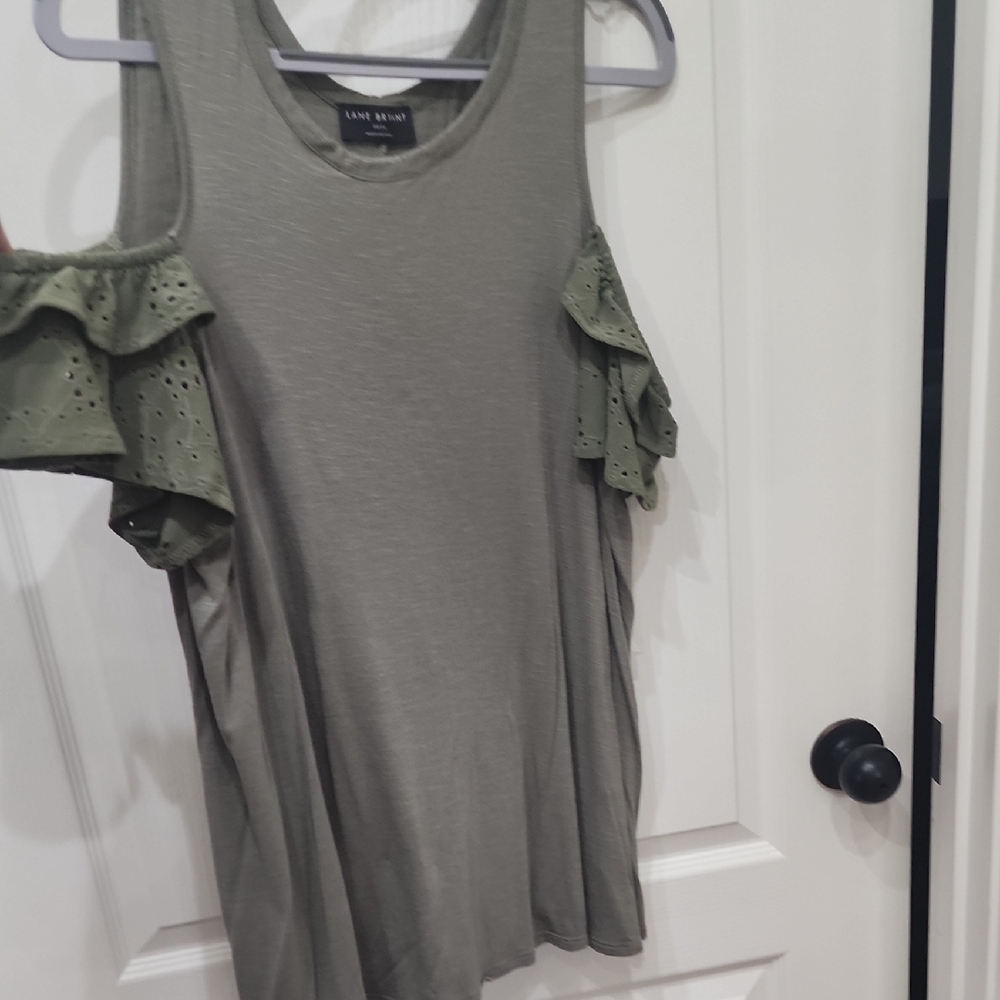 Lane Bryant Olive Green Women's Top